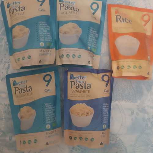 Better Than Pasta & Rice pack of 5, keto and Dukan diet