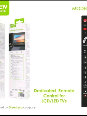 Remote control for all Panasonic TVs like new