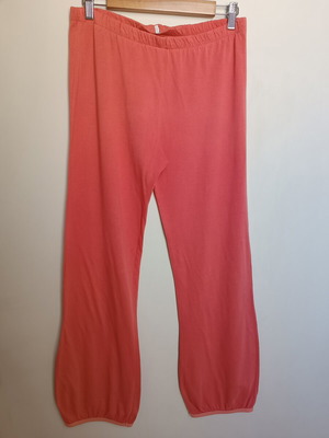 Coral pajama pants size S used, soft and comfortable