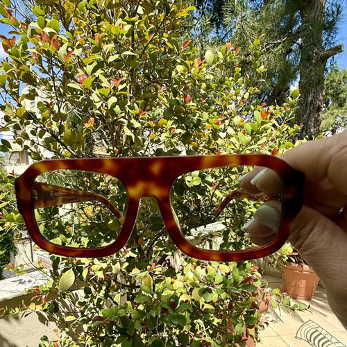 Red Raven Oversized Sunglasses Tortoise Shell Like New