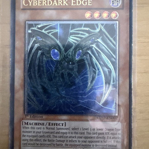 Yu-Gi-Oh! Cyberdark Edge Ultimate Rare card used