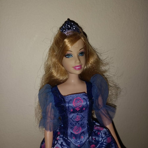 Barbie as Sleeping Beauty doll used with original dress and tiara