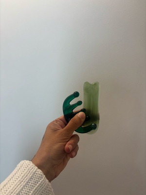 Face massage tools used with storage box