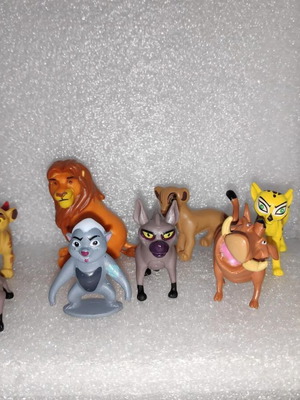 Disney The Lion Guard & The Lion King συλλεκτικό σετ 12 φιγούρες, σαν καινούργιο