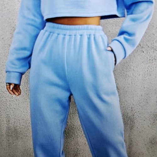 Blue women's sports suit like new, size Small