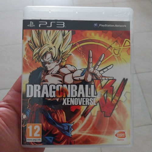 DragonBall Xenoverse PS3 game like new with manual and poster