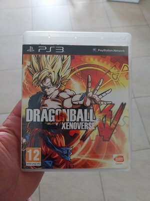 DragonBall Xenoverse PS3 game like new with manual and poster