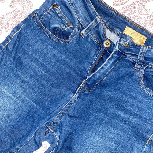 Pop Air bell-bottom jeans like new, blue, size S