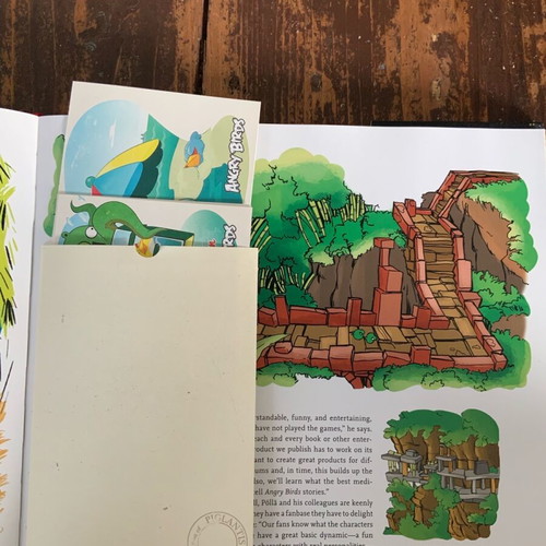 Angry Birds Hatching a Universe art book like new