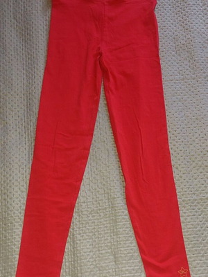 Orchestra leggings red used for 14 years old girls