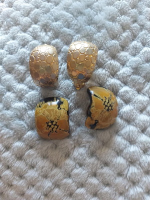 Vintage earrings used, pack of 2 pairs
