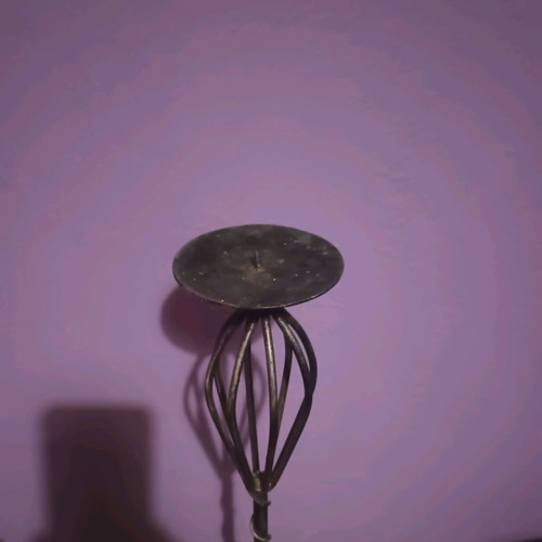 Floor candle holder handmade like new 70cm height