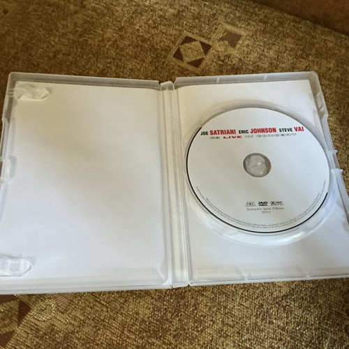 G3 Live in Concert DVD like new, rock