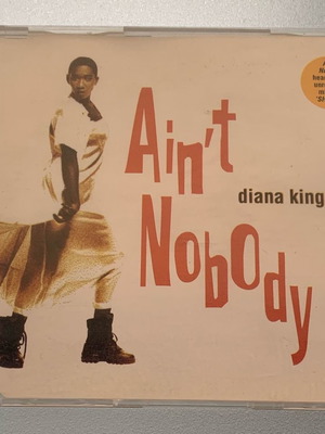 Diana King Ain't Nobody 4-trk CD single used, pop