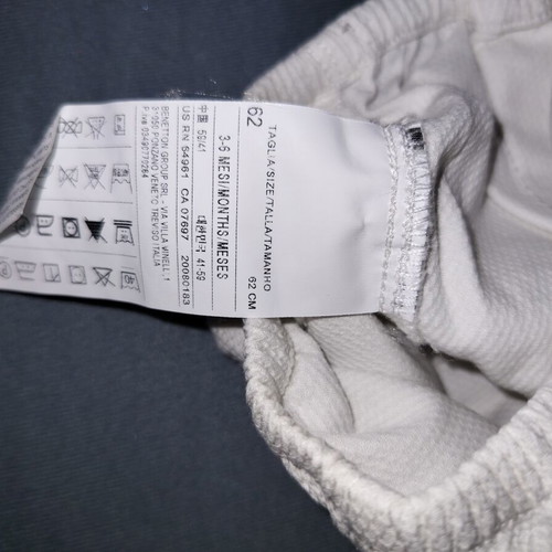Benetton baby set 3-6 months like new