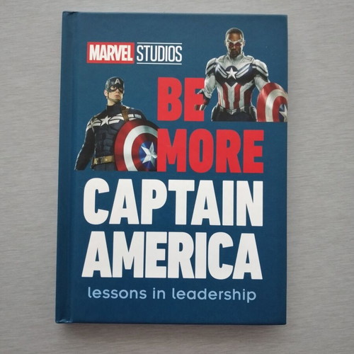 Marvel Studio Book Be More Captain America Lessons in Leadership hardcover like new