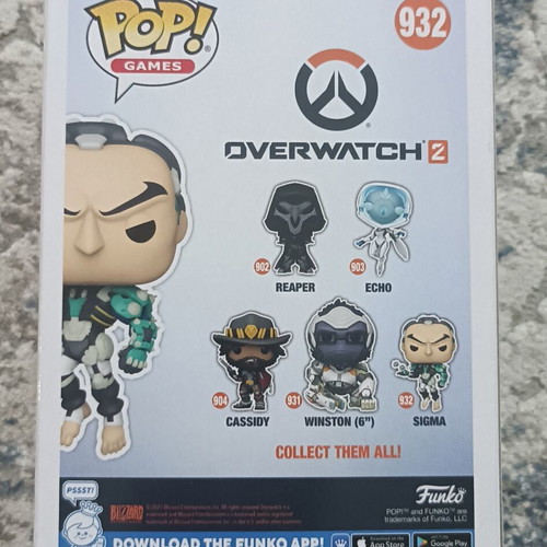Funko Pop Overwatch Sigma vinyl figure new