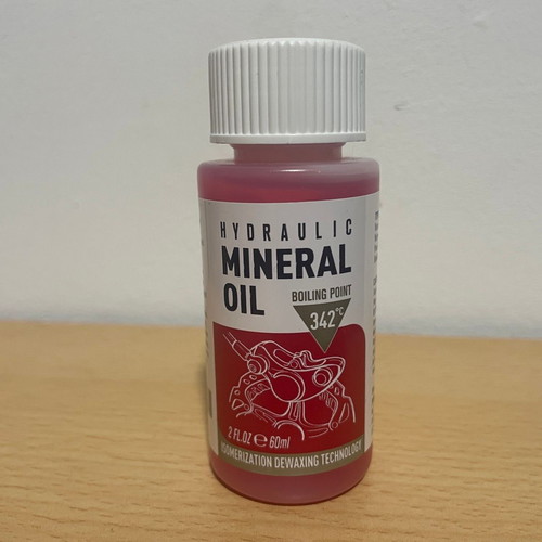 Bicycle Brake Fluid mineral oil, new, 60ml bottle