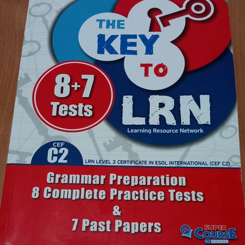 The Key to Lrn C2 Grammar Preparation like new