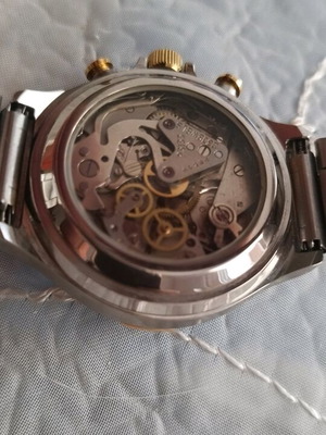 Russian wind-up chronograph watch like new