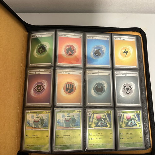 151 Mew Base Set Pokemon Cards with Binder like new