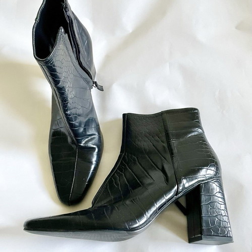 Zara ankle boots like new, black, size 37