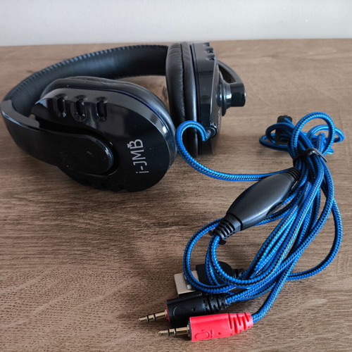 i-JMB gaming headphones with LED lights new