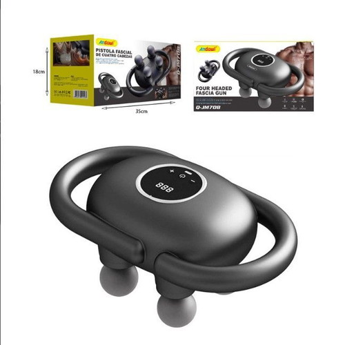 Andowl Massage Device New With 4 Vibrating Heads Spheres Q-JM708