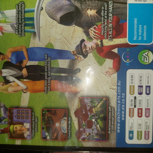 The Sims 2 PC game like new