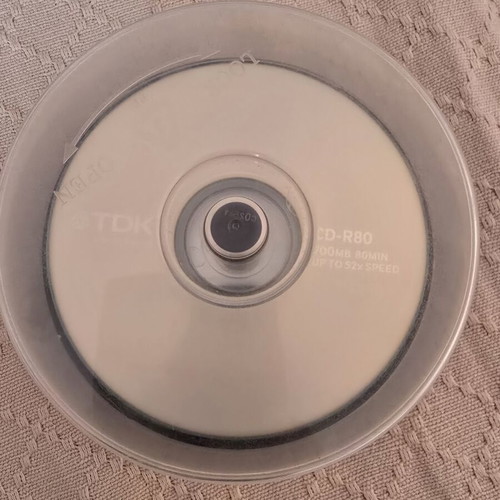 Smartbuy CD-RW and TDK CD-R80 discs like new, 700MB 80min