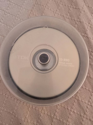 Smartbuy CD-RW and TDK CD-R80 discs like new, 700MB 80min