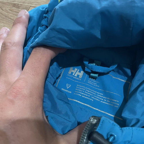Helly Hansen men's Mountain jacket used, size M, blue
