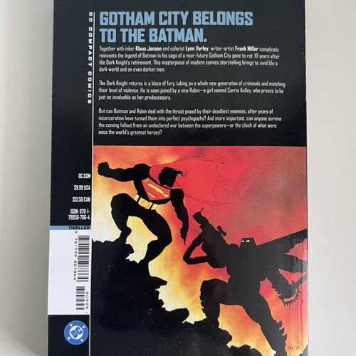 Watchmen and Batman: The Dark Knight Returns DC Compact Edition graphic novels