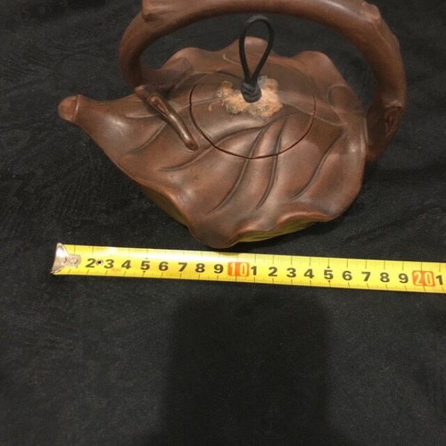 Ceramic handmade vintage Tibet teapot like new