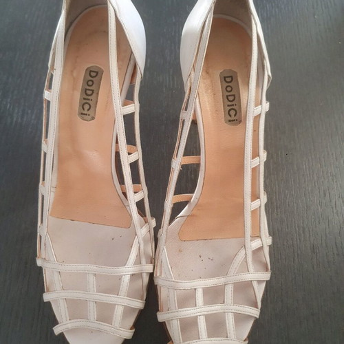 DoDiCi 8cm heels used, size 41, white