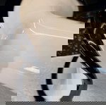  Ασπρόμαυρο βάζο      J. Słuczan Orkusz Glassworks Poland Art Glass Black & White Vase