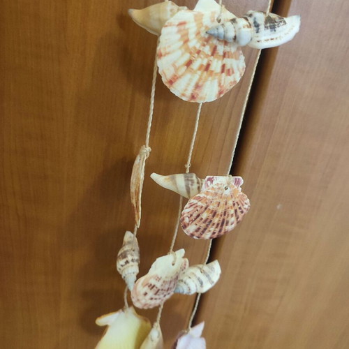 Summer wind chime with seashells new