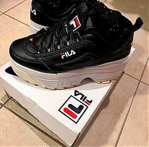 Παπούτσια Γυναικεία FILA Disruptor, μαύρα, Νο 40