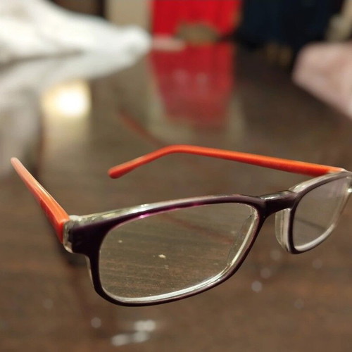 Marconi MOD.888 eyeglasses like new, brown and red