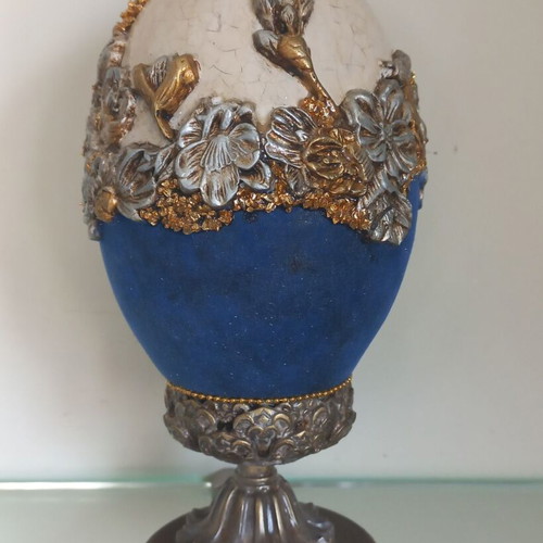 Handmade ceramic Easter egg new