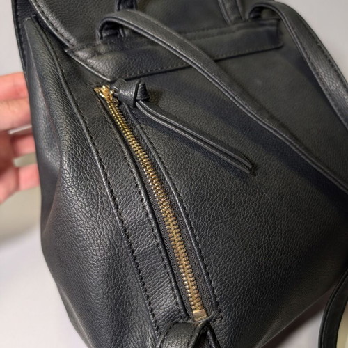 Kem backpack used, black shoulder bag