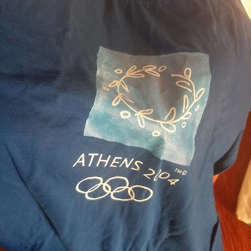 Olympics Athens 2004 T-shirts new, pack of 5