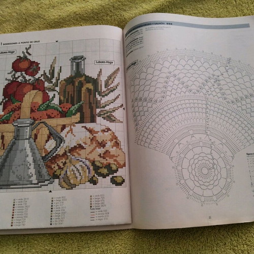 Labores del Hogar magazines used, vintage, embroidery and knitting ideas