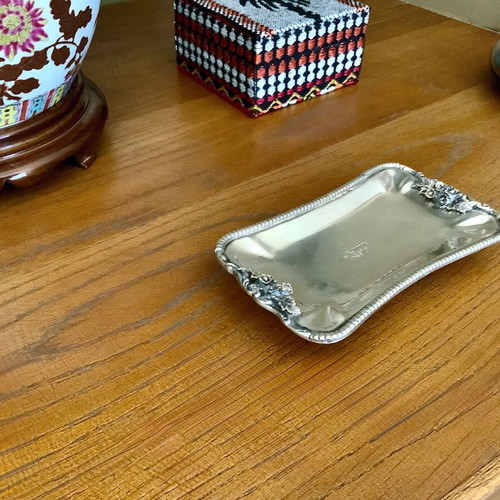 Motor Star silver 925 advertising collectible dish used