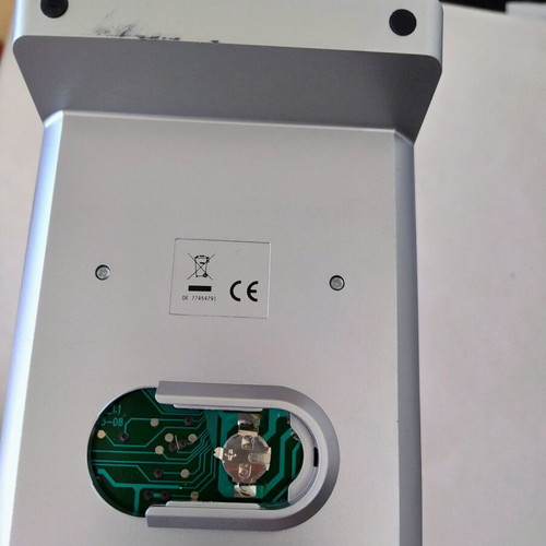Calculator used, missing battery cover