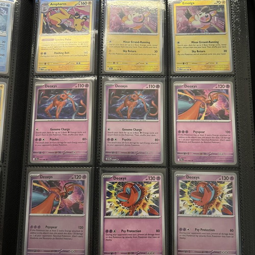 Pokémon TCG Chaos Rising Base Set with 540-Card Binder like new