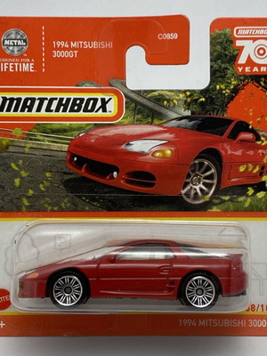 1994 Mitsubishi 3000 GT Matchbox καινούργιο αυτοκινητάκι, κλίμακα 1:64