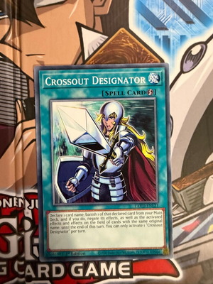 Crossout Designator κάρτα ξόρκι Yu-Gi-Oh!