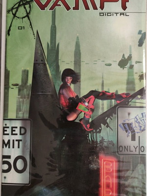 Vampi Digital Preview + #1 comic mint condition