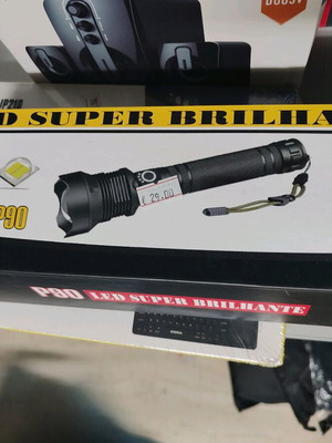 LED P90 Rechargeable Flashlight new